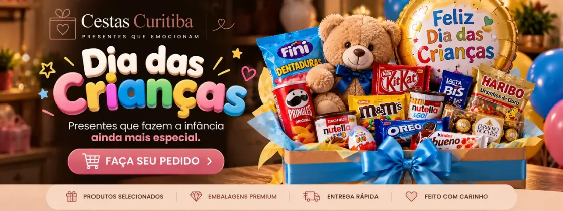 Cestas especiais para datas comemorativas